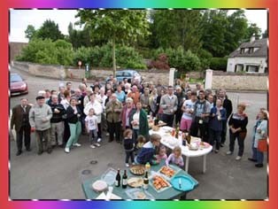 Fête des voisins dans le quartier de Picardie