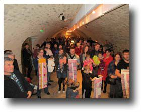 Séance des vœux de la municipalité et remise de cadeaux aux enfants nés en 2015