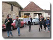 23 janvier 2016, les vignerons ont convié les habitants à fêter St-Vincent