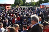 Samedi 15 octobre 2016, Inauguration  de l’école Pierre Perret