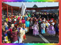 Samedi 12 février 2017, carnaval organisé par les Amis de l'Ecole