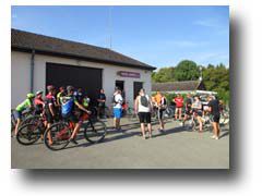 Dimanche 5 août 2018, Sortie cyclo organisée par les Sapeurs-pompiers