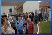 Maligny inauguration du foyer et du caveau le 04 septembre 2009