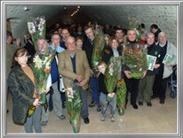 Maligny remise des prix pour le concours des maisons fleuries et des illuminations de Noël