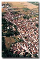 Vue aérienne de Maligny